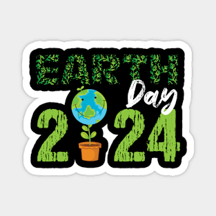 Earth Day Shirt Cute Earth, Earth Day 2024 Magnet