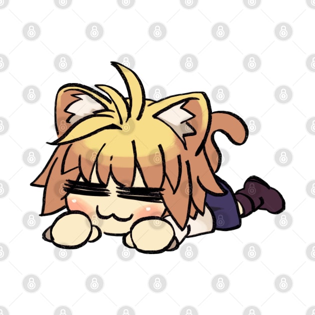 Mudwizard draws neco arc cat nap / Tsukihime by mudwizard