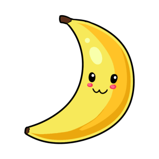 Kawaii Banana fruit T-Shirt