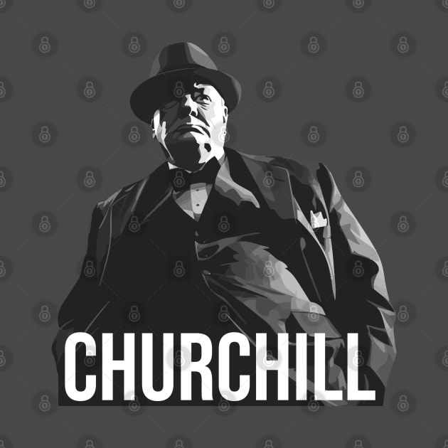 Sir Winston Churchill by The Image Wizard