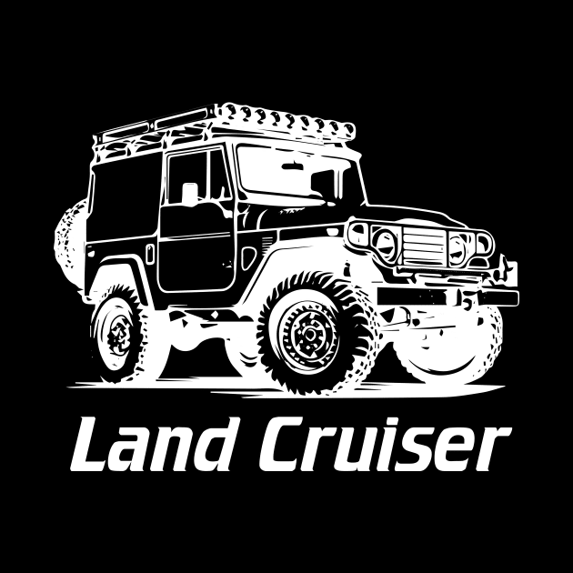 FJ40 Land Cruiser Tee, FJ40 T Shirt, FJ40 Gift For Off roads Car lover by Giftyfifthy