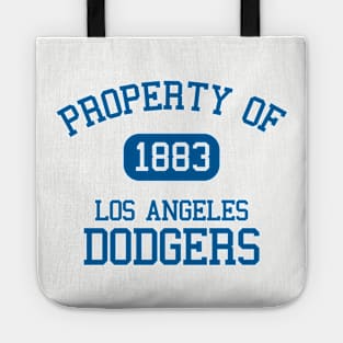 Property of Los Angeles Dodgers Tote