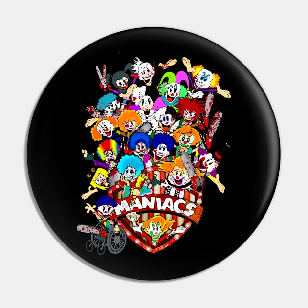 Jacks Maniacs Pin by B4DW0LF