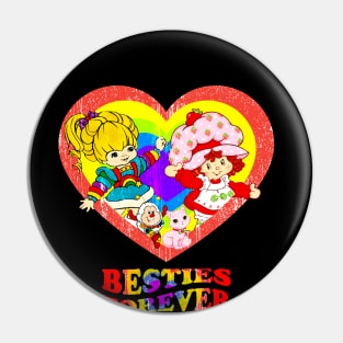 BESTIES FOREVER VINTAGE Pin