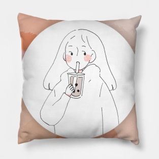 HI BUBBLE TEA Pillow