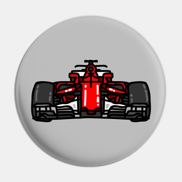 F1 Racing Pin by MKSTUD1O