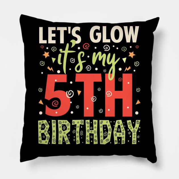 Its My 5th Birthday Gift Pillow by Tesszero