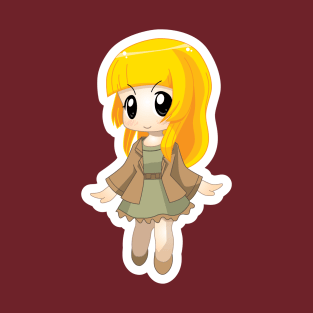 Blonde Chibi Girl T-Shirt