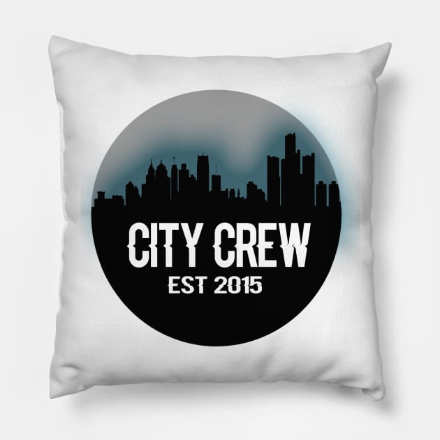 CITY CREW Pillow by Chrisleboeuf