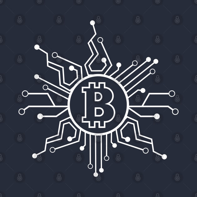 Bitcoin Crypto Blockchain technology by My Crypto Design