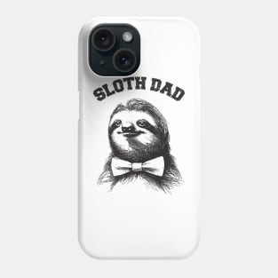 sloth dad Phone Case