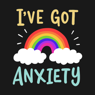 Anxiety Mental Health Awareness Anxious T-Shirt