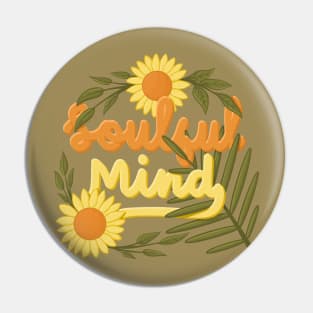 soulful mind Pin