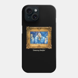 Vintage This Is Democracy Manifest Phone Case