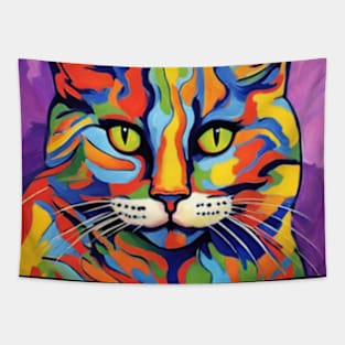 fauvism cat art les fauves pt5 Tapestry