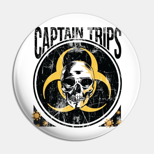 Captain Trips Pin by Brash Ideas