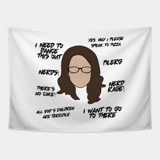 liz lemon Tapestry