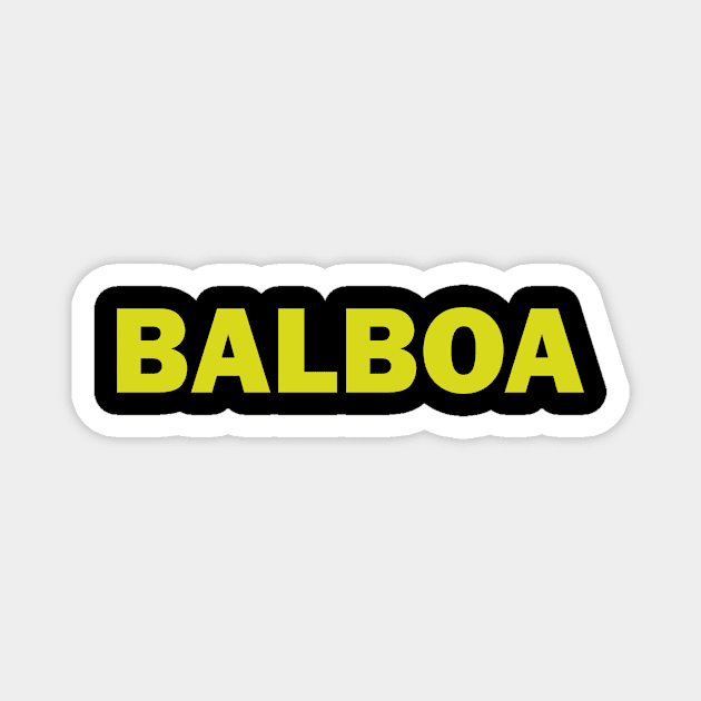 Balboa Shirt Magnet by Cooldaddyfrench