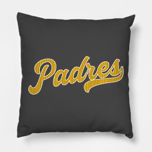 Padres Embroided Pillow