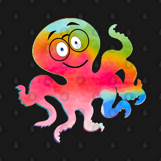 Happy Octopus by Never Dull