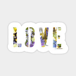 Floral Love Magnet