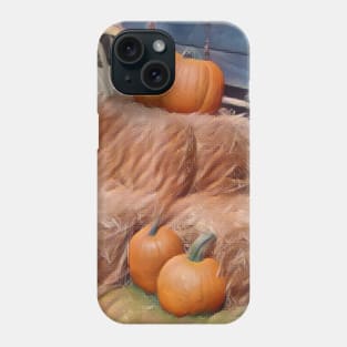 Hayride and Pumpkins Phone Case