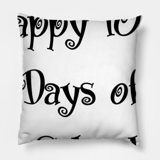 Happy 100 Days Of School Pillow