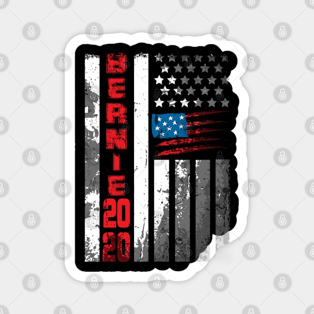 Bernie Sanders 2020 USA president Magnet by UranusArts