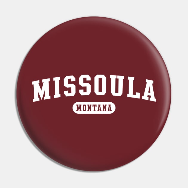 Missoula, Montana Pin by Novel_Designs