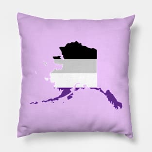 Alaska Asexual Pride Pillow