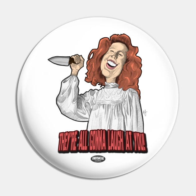 Margaret White Pin by AndysocialIndustries