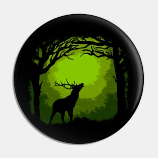 Forest Deer Pin