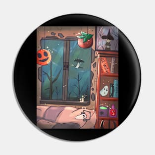 Witch window house Pin