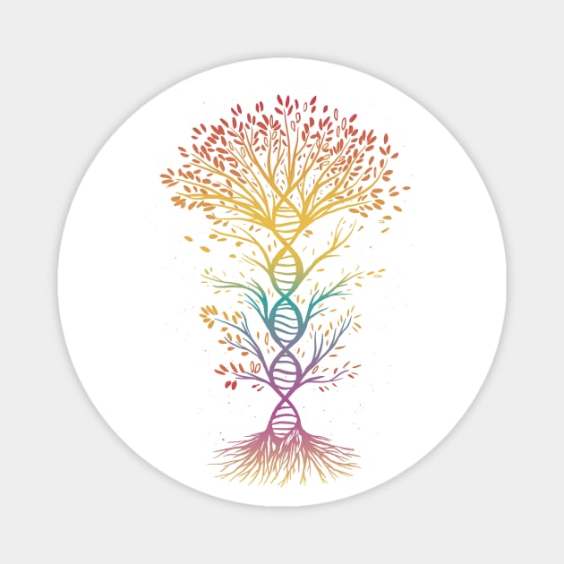 Science DNA Art - Genetic Kaleidoscope | Sticker