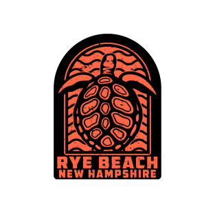 Rye Beach New Hampshire Sea Turtle NH T-Shirt