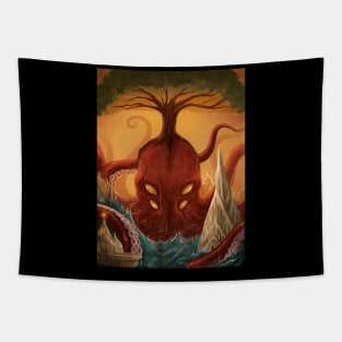 Old God Of The Sea Tapestry