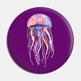 Bright Jellyfish Pin