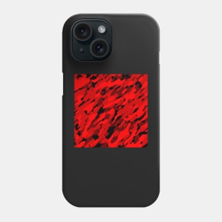 Red Camouflage Phone Case