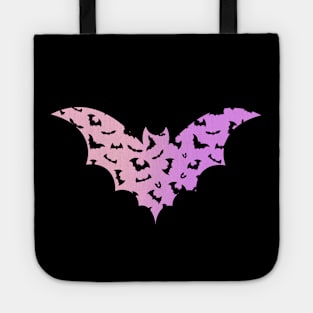 Pastel punk pink bat Tote