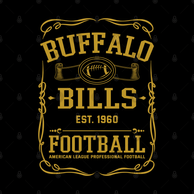 Vintage Bills American Football by carlesclan