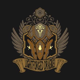 LIGHTFORGED DRAENEI - CREST T-Shirt