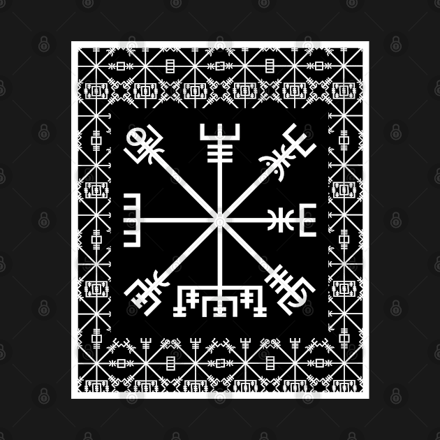 Viking Compass Vegvisir by FullOnNostalgia