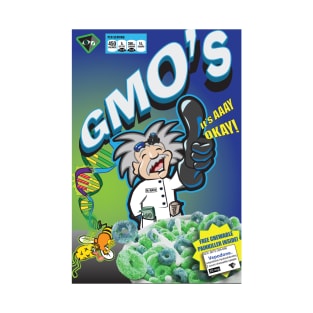 GMO'S Cereal Box T-Shirt