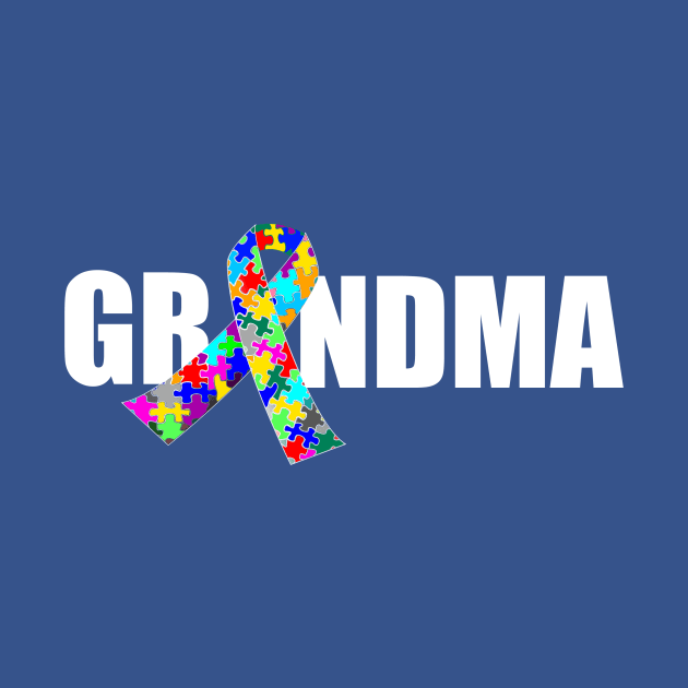 Cute Autism Grandma by epiclovedesigns