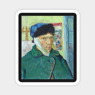 Vincent Van Gogh Cut Ear Magnet