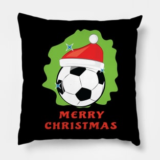 Merry Football / Soccer Christmas - Funny Pillow