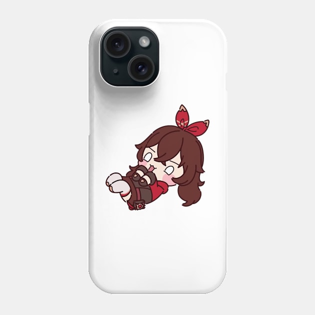 Chibi Amber Phone Case by SaucyBandit