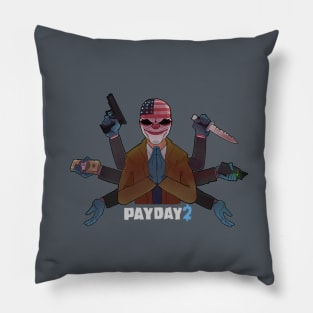 Payday 2 - Teamwork Pillow