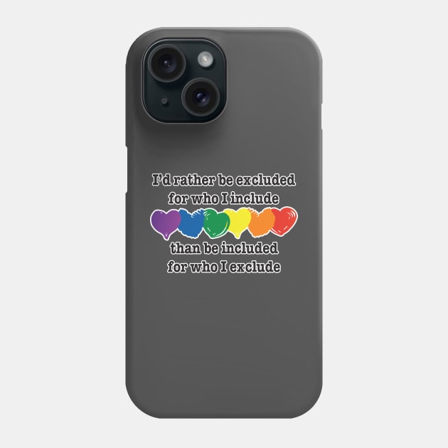 Inclusion Phone Case by WhatProductionsBobcaygeon