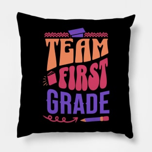 Team first grade Pillow